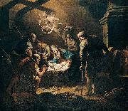 Gaspare Diziani The Adoration of the Shepherds oil painting reproduction
